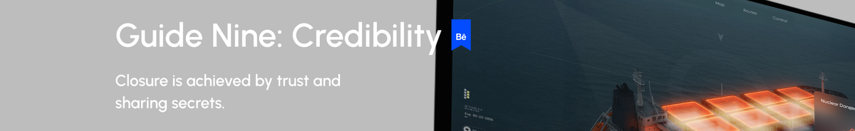 Guide Nine: Credibility